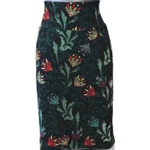 New Lularoe Floral Cassie Dress in Black